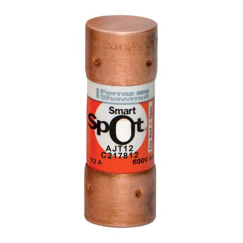 AJT12 - Fuse Amp-Trap 2000® 600V 12A Time-Delay Class J AJT Series Smart-Spot