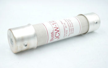 JCW12E FUSE JCW SERIES 2750/5500 VOLT MAX 0.50-10 AMPS 7.31 INCH IN LENGTH SINGLE FORM CONSTRUCTION E RATED CURRENT LIMITED JCW-1/2E