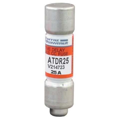 ATDR25 - Fuse Amp-Trap 2000® 600V 25A Time-Delay Class CC ATDR Series