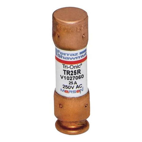 TR25R - Fuse Tri-Onic® 250V 25A Time-Delay Class RK5 TR Series