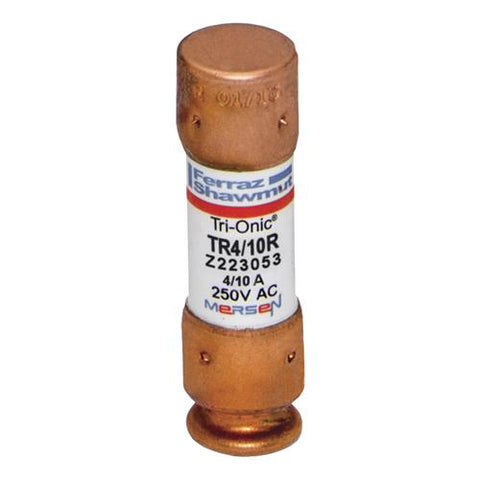 TR4/10R - Fuse Tri-Onic® 250V 0.4A Time-Delay Class RK5 TR Series