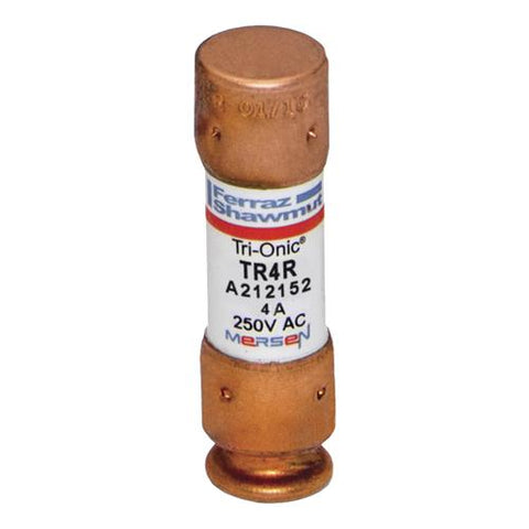 TR4R - Fuse Tri-Onic® 250V 4A Time-Delay Class RK5 TR Series