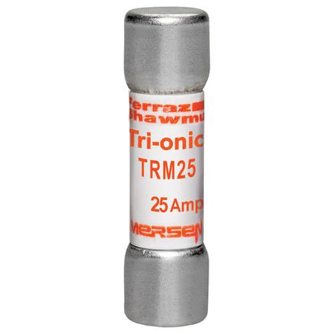 TRM25 - Fuse Tri-Onic® 250V 25A Time-Delay Midget TRM Series