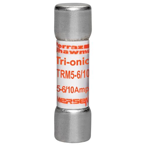 TRM5-6/10 - Fuse Tri-Onic® 250V 5.6A Time-Delay Midget TRM Series