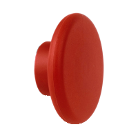 9001K93R - 30MM MUSHROOM BUTTON RED 57MM
