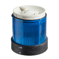 XVBC36 - BLUE INDICATING BANK LENS 250V 10W +OPTIONS