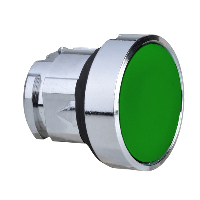 ZB4BH03 - FLUSH PUSH ON/PUSH OFF NON-ILLUM GREEN