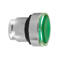 ZB4BH033 - FLUSH PUSH ON/PUSH OFF ILLUM FOR LED G