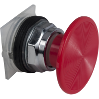 9001KR25R - 30MM MUSHROOM OPERATOR RED