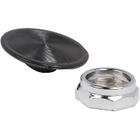9001K17B - PUSH BUTTON MUSHROOM KNOB 30MM T-K